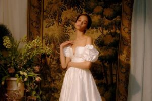 Bridgerton Inspired Wedding Gown