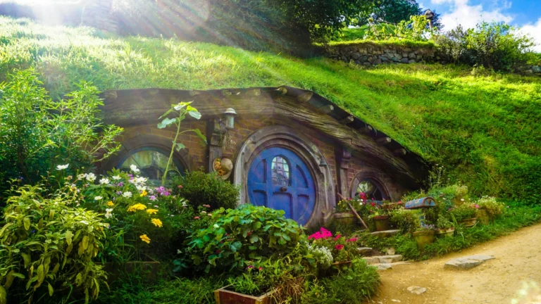 Hobbiton pre-wedding shoot